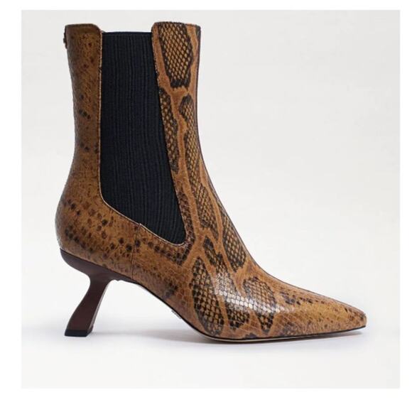 Sam Edelman Sammie Ankle Boot 9.5 Brown NEW - Picture 1 of 6